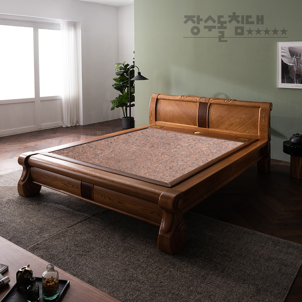 [장수돌침대] 장수돌침대 2053Q 퀸 (브라운) (36) 2053Q